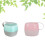 4Pcs Portable Pacifier Boxes PP Wide Mouth Storage For Kids 10
