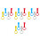 16 Pcs Pull Up Rings For Walking And Standing Support 3