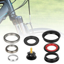 Bike Tapered Fork Headset Aluminiumlegierung 44/55 mm Gerade Rohr Fahrradzubehör