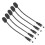 Τροφοδοσία πεταλιού εφέ για πετάλι εφέ κιθάρας, καλώδιο αλυσίδας Daisy Chain με 3