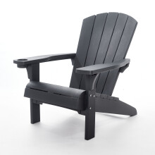 Alpine Adirondack Chair Set - Grey