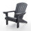 Keter Alpine Adirondack Chair Set - Grey 1