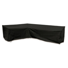 Housse de protection pour mobilier de jardin, housse d'extérieur robuste et imperméable pour canapés d'angle, installation rapide pour ensembles
