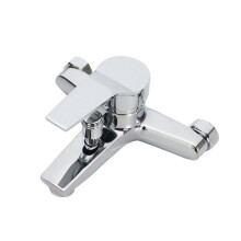 Easy Water Flow Control Bathtub Faucets, Electroplated Surface for Highly Reflective Mirror Appearance, Wall Mounted Design with Durable Alloy Mixing