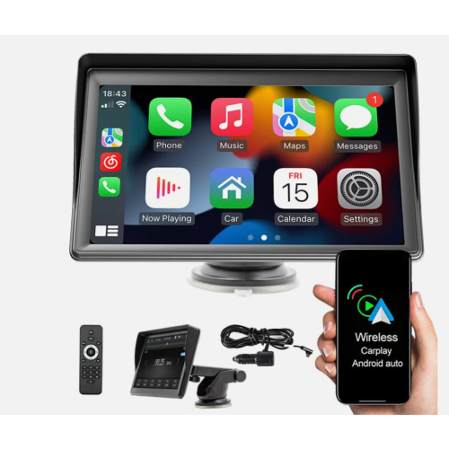 Οδηγήστε με σιγουριά, ασύρματη οθόνη Apple CarPlay 7 ιντσών με προηγμένη πλοήγηση και