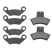 Hoogwaardige remblokken, professioneel ontworpen remblokken voor Polaris Sportsman 500 4x4 1998-2002, die bestand zijn tegen hoge temperaturen.