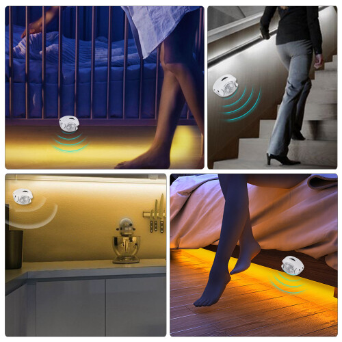 Φωτιστικά με ταινία LED RGBW, μη αδιάβροχα, με δυνατότητα ρύθμισης της έντασης και 2