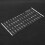 Autocollant de clavier transparent 49/54/61 touches 9