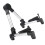 Foldable Aluminum Guitar Stand with Silicone Padding, Silver 8