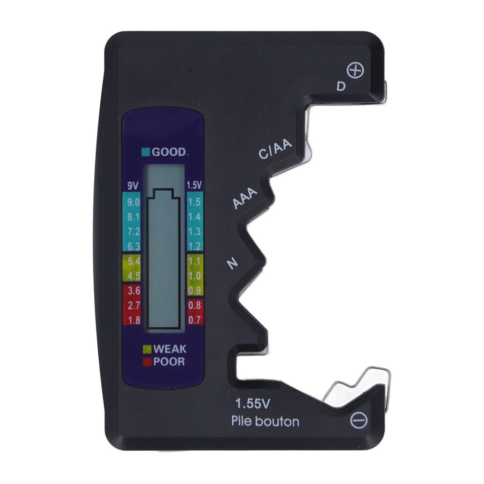 Digitaler Batterietester ABS LCD-Bildschirm