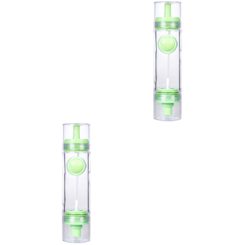 2Stk Sauceflasche Grün Küchenölspender Und Robust 2