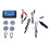 Portable 100W Solar Panel Kit with Waterproof 12V/24V Controller 10