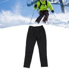 Herren Herren Wasserdichte Skihose mit USB elektrisch beheizt Winterhose XL