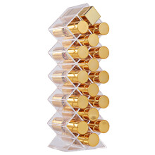3Stk Lippenstift Aufbewahrung, Transparentes Acryl, Stabil Und