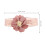 1Ensemble Bandeau Bébé Rose Coton 2