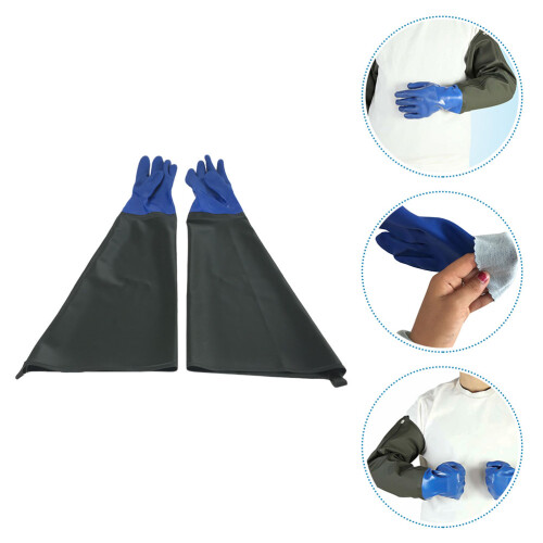 1Paire Étanches PVC Usage Industriel Antidérapants Durable 2