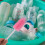 3Pièces Lot Brosse Bébé Long Silicone Rose 6