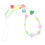 2Pièces Lanière Téléphone Perles Multicolores Charm Portable Sécurisé 1