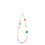 2Pièces Lanière Téléphone Perles Multicolores Charm Portable Sécurisé 2
