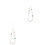 2Pièces Lanière Téléphone Perles Multicolores Charm Portable Sécurisé 4