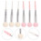 24 Pcs Double Ended Makeup Brushes For Face Eyes 9