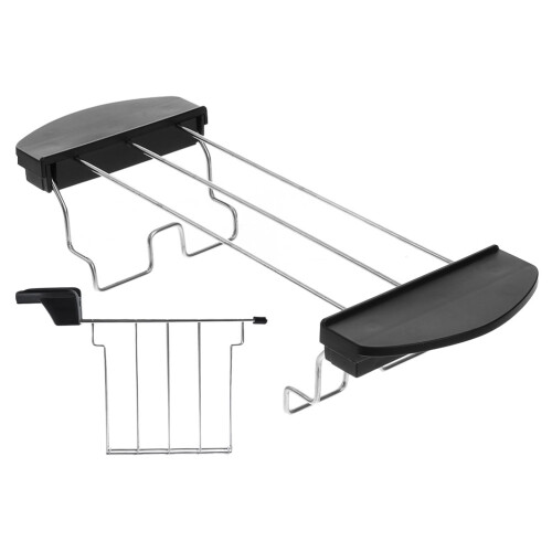 4 Sets Stainless Steel Toaster Warming Rack Grill Holder