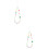 2Pièces Lanière Téléphone Perles Multicolores Charm Portable Sécurisé 8