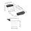 4 Sets Stainless Steel Toaster Warming Rack Grill Holder 11