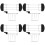4 Sets Stainless Steel Toaster Warming Rack Grill Holder 7