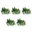 200Pcs Green Plastic Mini Trees for Diorama Model Scenery 6