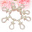 100Pcs Plastic Rod Rollers For Curtain Track Wheels (Beige) 6