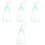 4pcs Watering Can Spray Bottle Plastic Alcohol 5