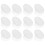 36 Pcs Silicone Dustproof Lip Brush Covers Anti-Lost 1