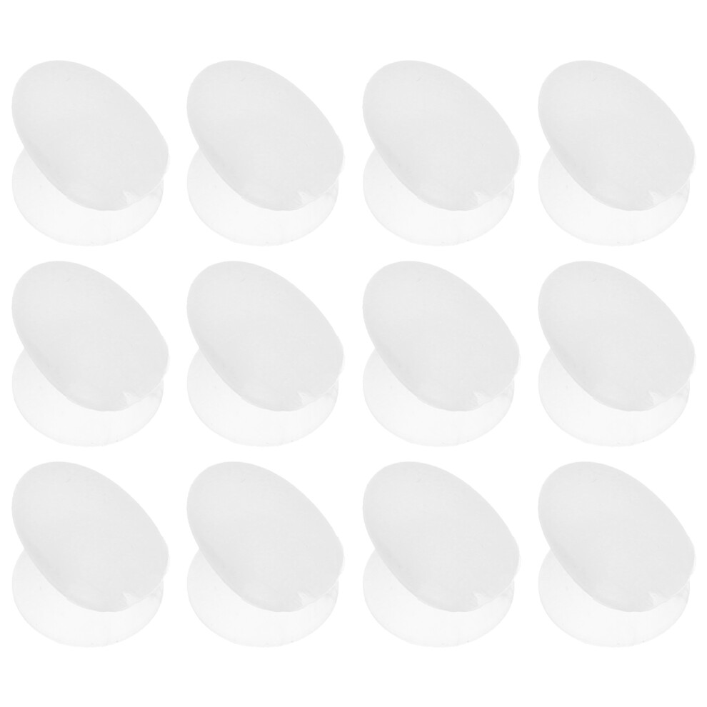 Aboofan 36 Pcs Silicone Dustproof Lip Brush Covers Anti-Lost