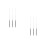 6 Pcs Stainless Steel Puppet Control Rods 430mm 7