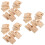 30 Pcs Wood Concave Train Track Replacement Expansion Railway Tracks 9