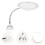 Round Magnifying Makeup Mirror White Suction Cup Portable for Home 3
