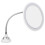Round Magnifying Makeup Mirror White Suction Cup Portable for Home 6