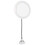 Round Magnifying Makeup Mirror White Suction Cup Portable for Home 8