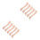10 Pcs Wooden Folder Crease Maker Tool For Paper Crafts Bookbinding 10