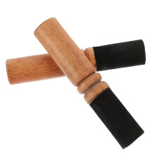 2Pcs Lightweight Coffee Sound Bowl Stick Wooden Mallet for