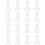 40 Pcs Transparent Plastic Car Parking Ticket Holder Clips For Windscreen 3