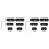2 Sets Spark Plug Organise Cables Car Ignition Wire Holders Divider 2