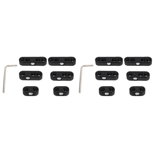 2 Sets Spark Plug Organise Cables Car Ignition Wire Holders Divider 1