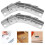 100 Pcs Metal Right Angle Drawer Lock Strike Plate Iron L Shaped 10