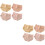8 Pcs Women's Briefs Breathable Panties 6