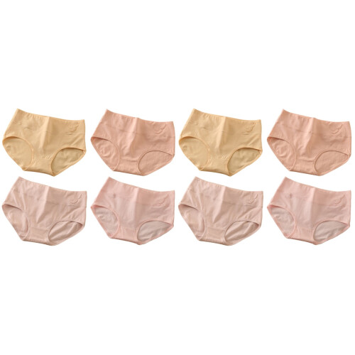 8 Pcs Women's Briefs Breathable Panties 1