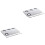 2pcs Cosmetic Makeup Foundation Mixing Tool 3