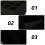 3Stk Schwarz Kosmetik Stifthalter Organizer Mit Glatter Oberfläche 7
