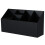 3Stk Schwarz Kosmetik Stifthalter Organizer Mit Glatter Oberfläche 9